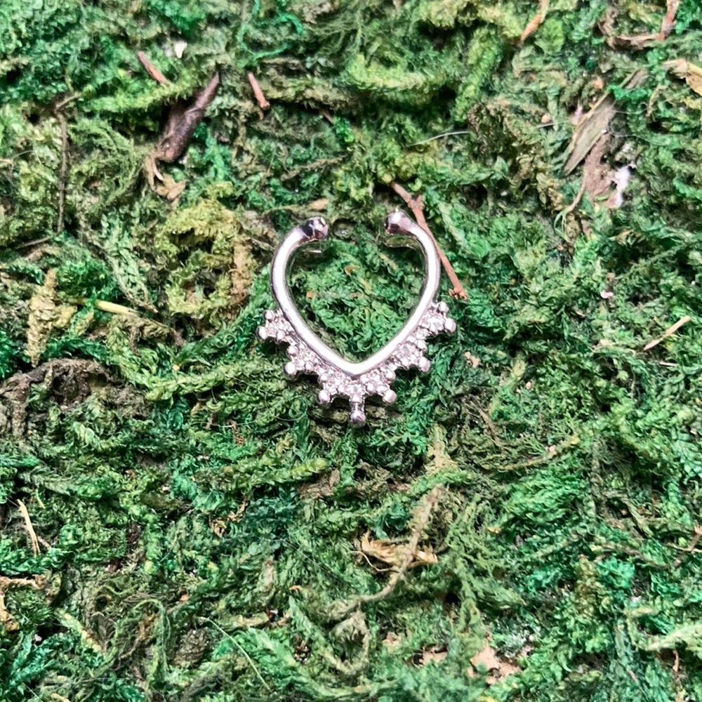 FAUX SEPTUM RING - Picture 2 of 7